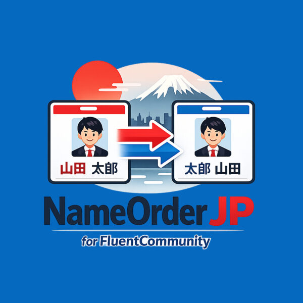 Name Order JP for Fluent Community